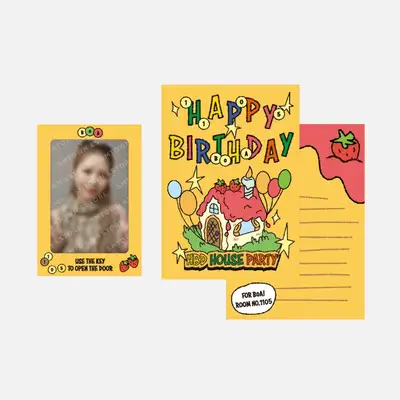BoA ARTIST BIRTHDAY PARTY CARD