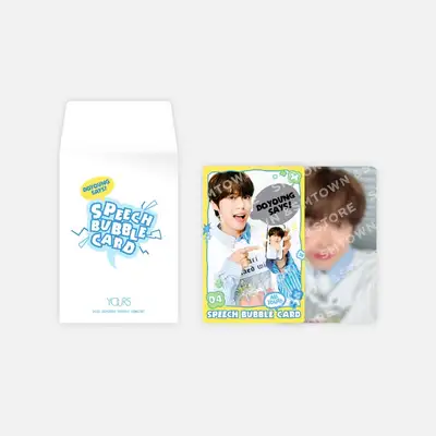 2025 DOYOUNG ENCORE CONCERT 'Yours' スピーチバブルカードセット