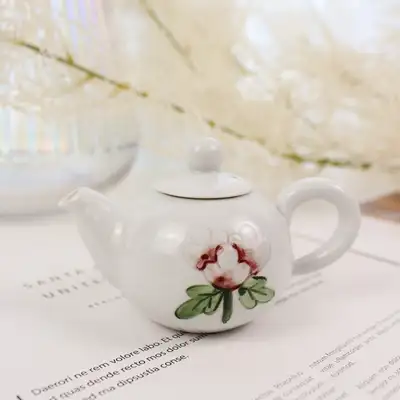 花柄白湯器