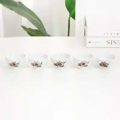 コスモス 5人用 茶セット 伝統 茶器 茶杯