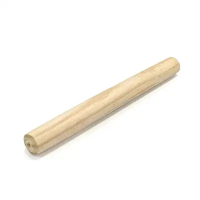 Domestic Wood Rolling Pin 24.5cm (Kitchen Cooking Tool Noodle Roller Dough Roller Dumpling Mallet Yoga Bar Foot Massage Roller)