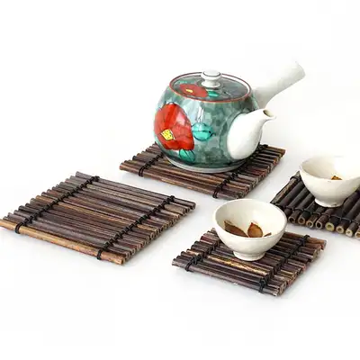 Bamboo Fence Square Tempura Stand