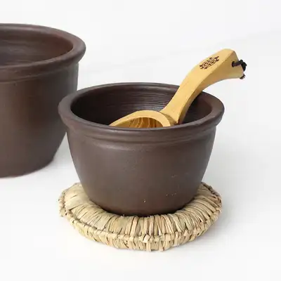 国産 どんどん酒 甕（レトロ居酒屋インテリア マッコリ容器 伝統オンギ 酒甕 米甕 장독 容器）