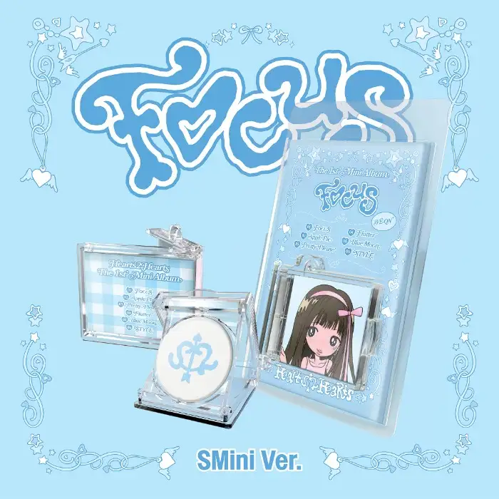 Hearts2Hearts The 1st Mini Album [FOCUS] (SMini Ver.)(SMART ALBUM)