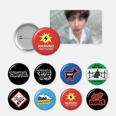 CHANYEOL Upside Down - ピンバッジセット