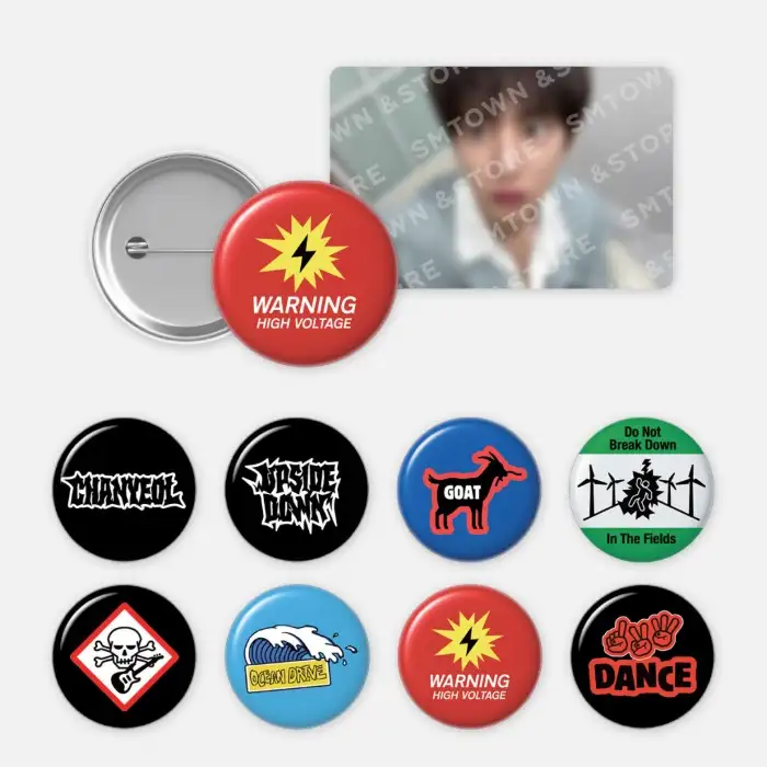 CHANYEOL Upside Down - PIN BUTTON SET