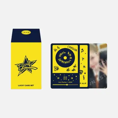 BoA 25TH ANNIVERSARY LUCKY CARD SET