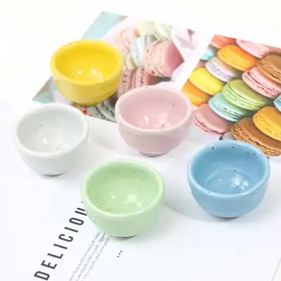 春の香り五色茶杯セット