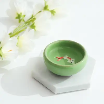 カラー錦鯉ティーカップ