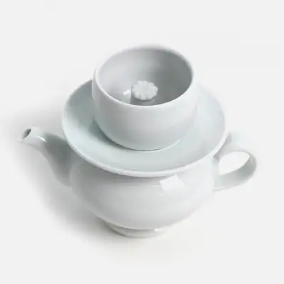 白磁無地啓瓶杯