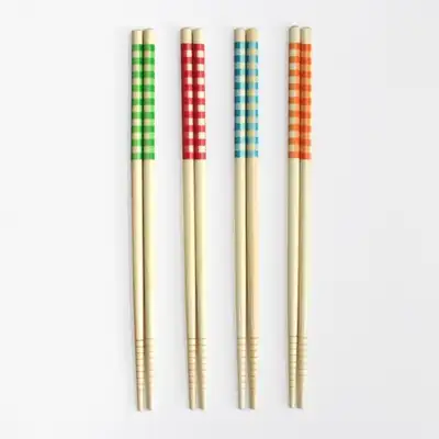 カラー竹箸4Pセット