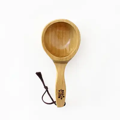 Domestic Wood Hyopjubak Small Size (Traditional Korean Wooden Ladle for Dongdongju and Makgeolli - Gift & Souvenir)