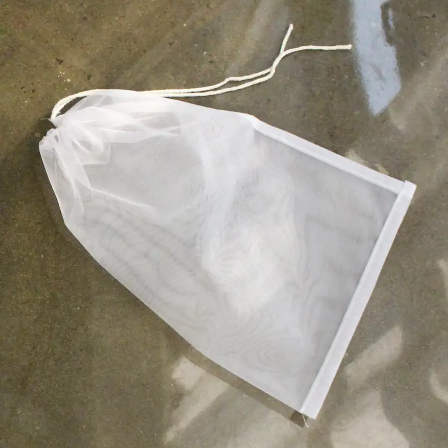 Broth Infuser Bag | Soup Strainer Mesh Pouch for Broth, Herbal Medicine, Anchovies, Tea & Tofu Pressing — 2