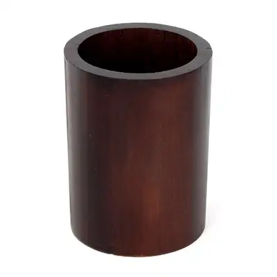 Lacquered Wooden Cylindrical Utensil Holder S | Restaurant Commercial Use
