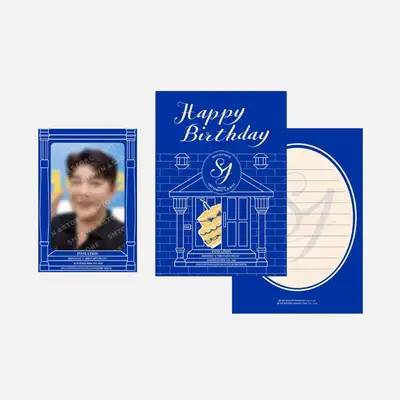 SHINDONG ARTIST BIRTHDAY PARTY CARD