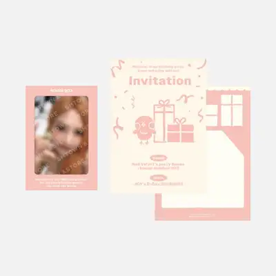 JOY ARTIST BIRTHDAY PARTY CARD