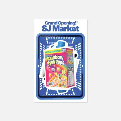 [POP-UP] SUPER JUNIOR Grand Opening! SJ Market - リムーバブルステッカー