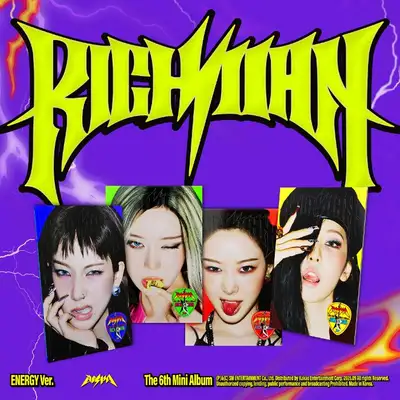 aespa The 6th Mini Album [Rich Man] (ENERGY Ver.) SET