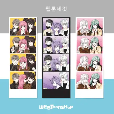 [I Hate This Hero] Official Webtoon Four-Cut Photo Set 3 Types / Webtoon Photo ★Special Sale