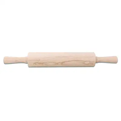 Two-Handed Roller Dough Rolling Pin | Wood Noodle Dough Dumpling Wrapper Commercial Use