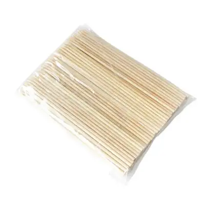 15cm Bamboo Skewers 2.5mm 200-Piece Wooden Skewers Eyebrow Curler Design Tanghulu Making Sticks