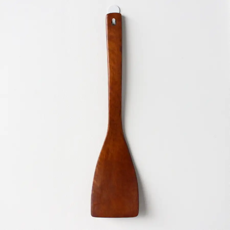 35cm Rose Wood Straight Wooden Spatula — 1