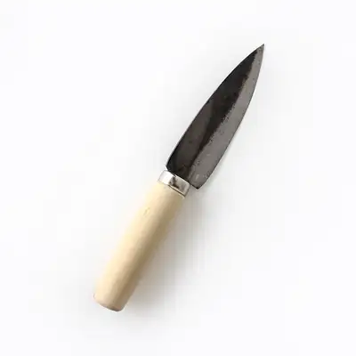 Cast Iron Spear Knife | Blacksmith-Made Handcrafted Knife Fish Filleting Knife Fishing Knife Small Utility Knife