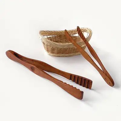 Rosewood Wooden Tongs Collection | Cooking Kitchen Camping Salad Buffet