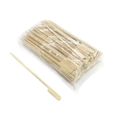 20cm Bamboo Handle Skewer Stick | Tanghulu Hamburger Sandwich Fruit Skewer Making Tool
