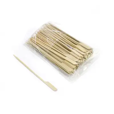 18cm Bamboo Handle Skewer | Fruit Kebab Hamburger Sandwich Vinyl Tanghulu DIY Skewer Stick