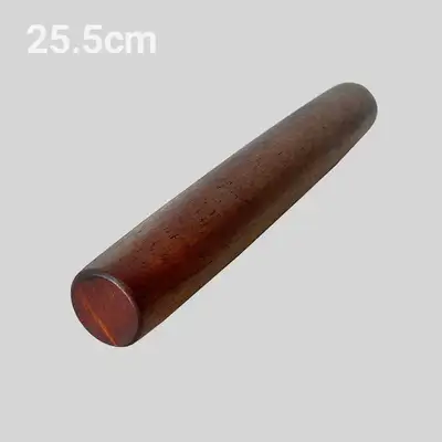 S Rose Wood Lacquered Wooden Rolling Pin 2 | Kitchen Cooking Tool Noodle Rolling Pin Dough Rolling Pin Dumpling Pounder Yoga Stick Foot Massage Roller