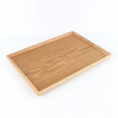45x32cm Natural Large Wood Tray | Wooden Serving Tray