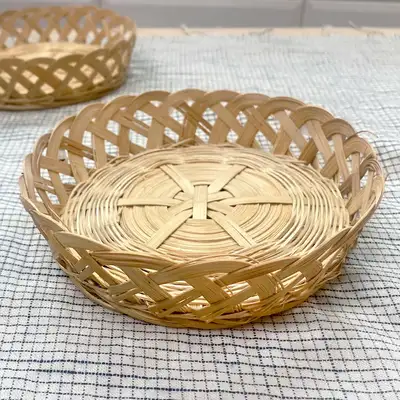 Bamboo Mini Basket 15L Songpyeon Basket Korean Sweets Rice Cake Packaging