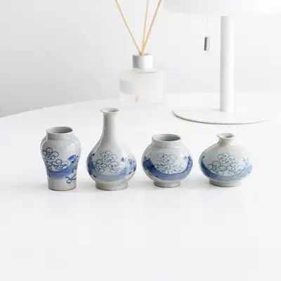 告白者 ミニチュア梅の花瓶4P
