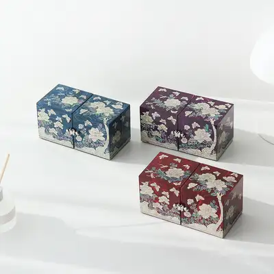 螺鈿漆器 韓紙 合わせ箱 アコヤ貝宝石箱（中） 牡丹