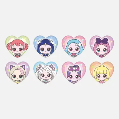 Hearts2Hearts × Teenieping - ティンバッジ