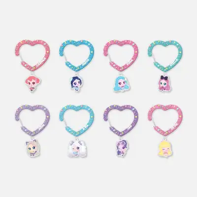 Hearts2Hearts Teenieping X Hearts2Hearts - ランダムカラビナキーリング