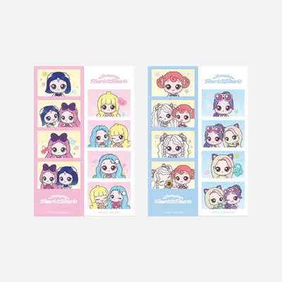 Hearts2Hearts × Teenieping - 4カット フォトステッカー