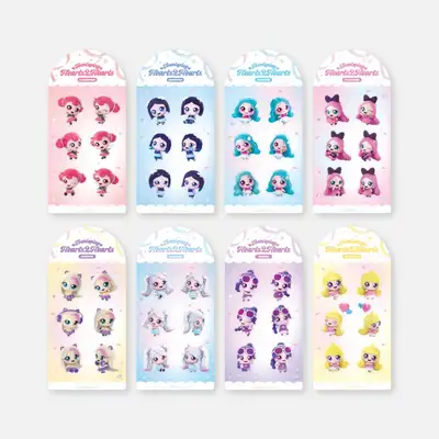 Hearts2Hearts Teenieping X Hearts2Hearts - リムーバブル ラゲッジ ステッカー