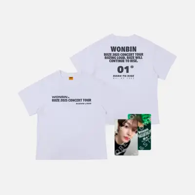 2025 RIIZE CONCERT TOUR [RIIZING LOUD] Tシャツセット(ホワイト)