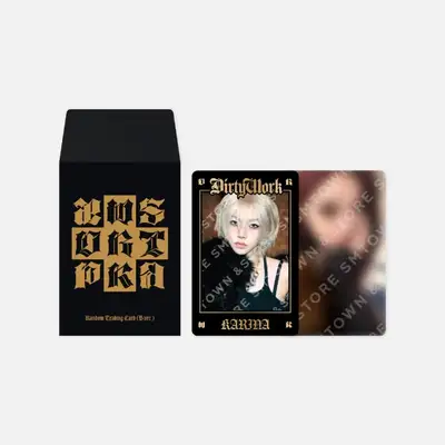 aespa Dirty Work - RANDOM TRADING CARD SET B