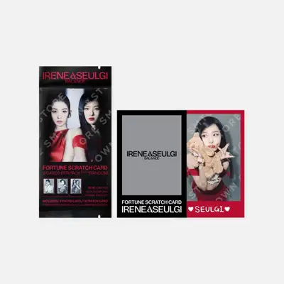 2025 IRENE & SEULGI Concert Tour [BALANCE] フォーチュンスクラッチカードセット