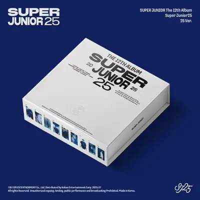 SUPER JUNIOR 12枚目のアルバム [Super Junior25] (25 Ver.)
