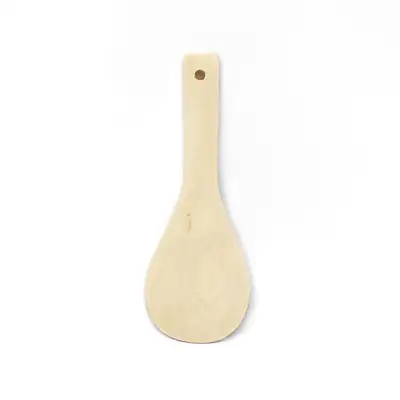 9cm x 25cm Domestic Wood Rice Paddle | Commercial Grade Wooden Rice Spatula