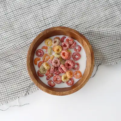 Yogurt Bowl Small Round Wood Bowl S | Wooden Dish Bowl