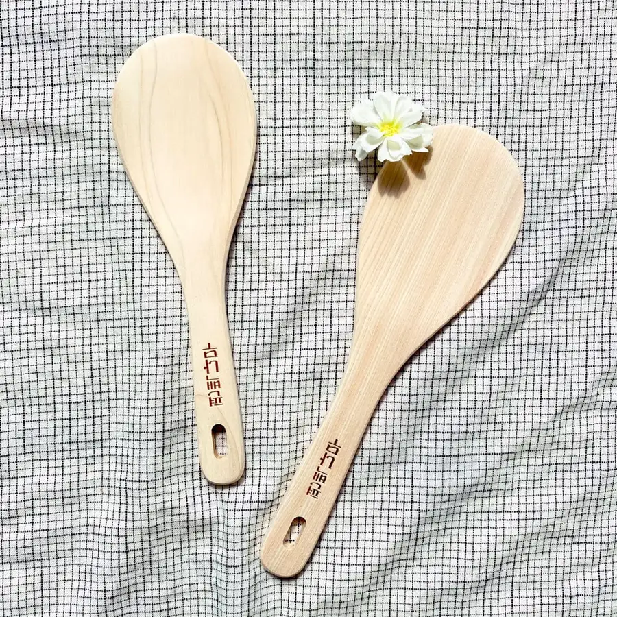 檜木飯勺 | 天然原木廚房用具 — 1