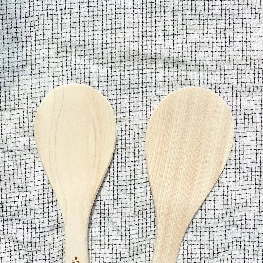 S.23 红桧木饭勺 | 天然原木料理工具 — 2
