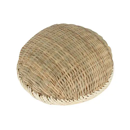 55cm 竹编 漏篮 (传统民俗品 高级菜篮 深竹篮 蔬菜水果篮) — 4