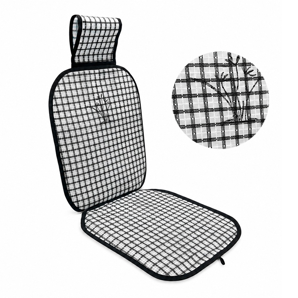 Next-Generation Wellness Acupressure Ventilated Seat Cushion Black (Cool Breathable Summer Cushion for Bus, Office, Car Seat)