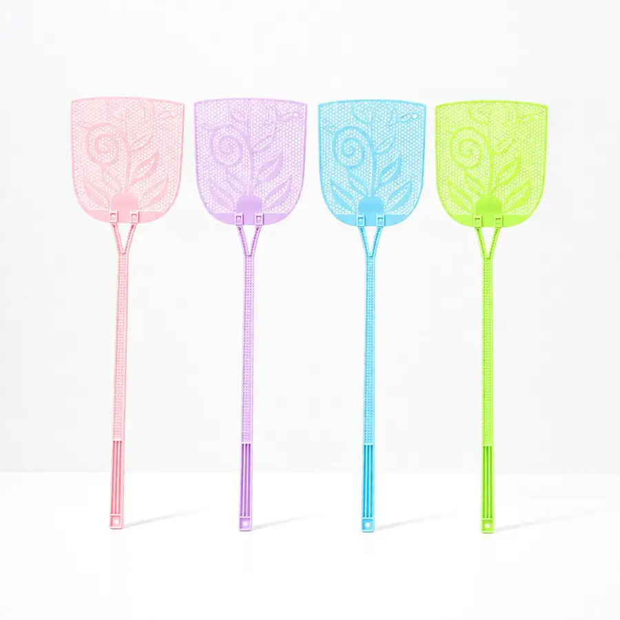 70cm Color Random Square Fly Swatter 1P (Summer Pest Control High-Elasticity Plastic Mosquito Swatter) — 3